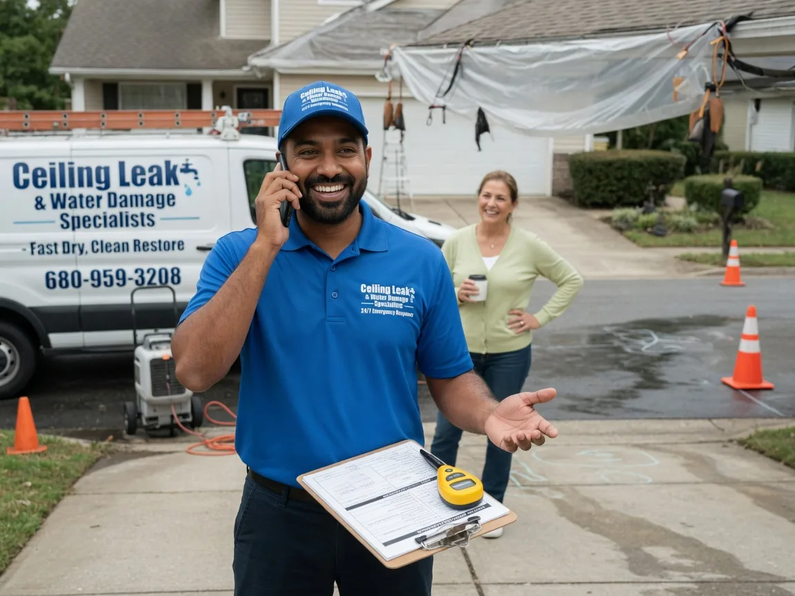 Ceiling Leak Cleanup Jackson, WY FAQs